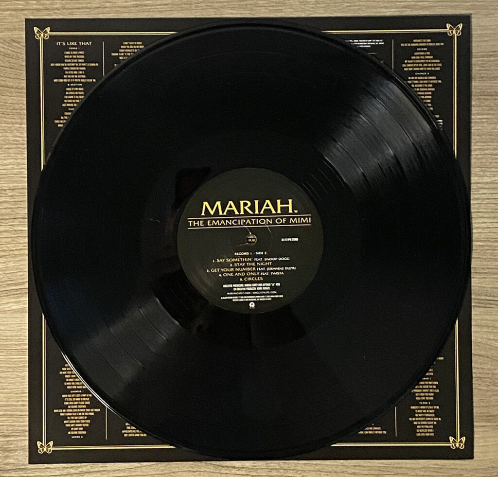 Vinyl Review: Mariah Carey - The Emancipation of Mimi (15th