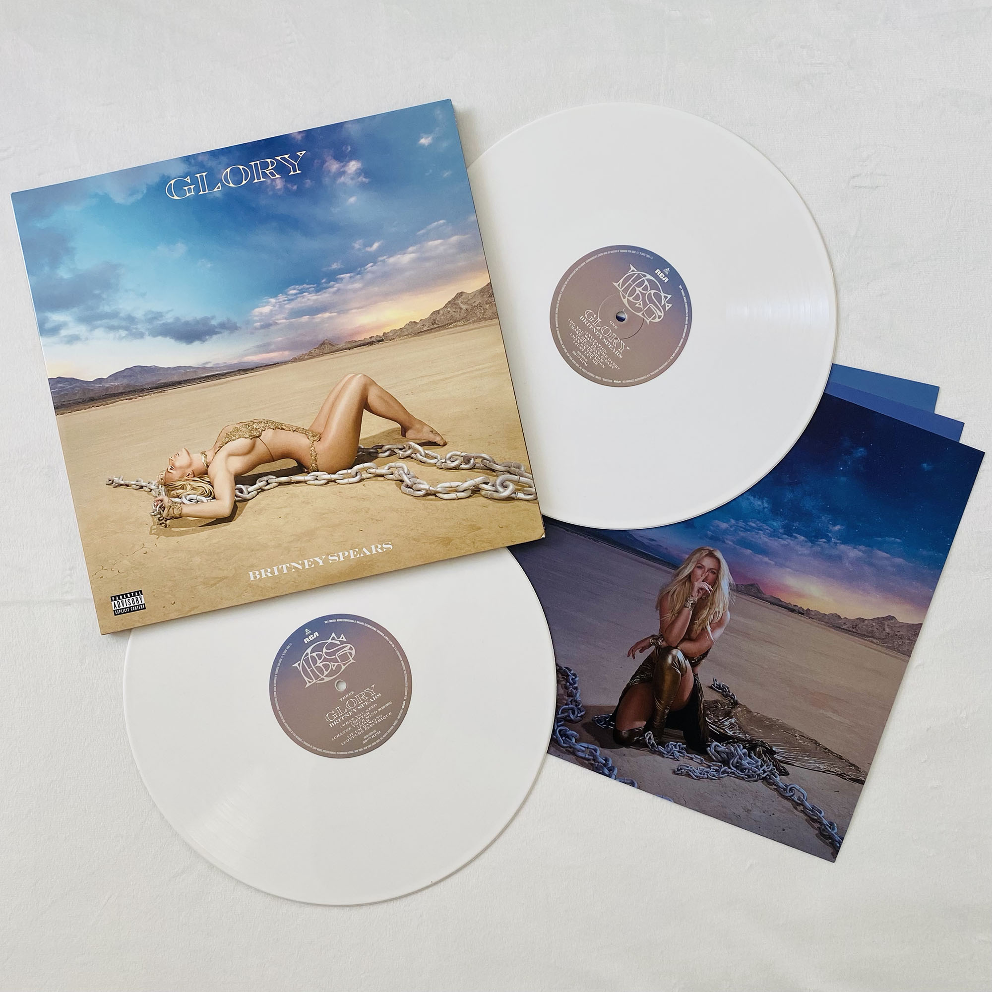 Britney Spears - Glory White Deluxe Vinyl