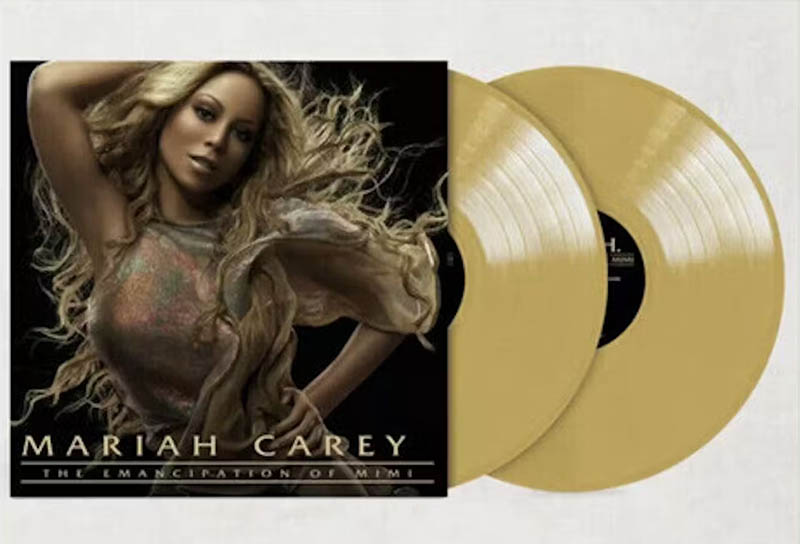 Mariah Carey - The Emancipation of Mimi gold vinyl